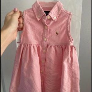 Baby girl dress Ralph Lauren 9m